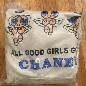 NWT Mega Yacht Hoodie Large Powerpuff Good Girls Bad Girls Go To Coco